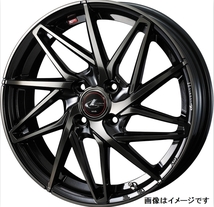 【個人宅発送可能】Weds ウェッズ 14×4.5J +45 4穴 PCD100 PBMC/TI ホイール 1本 LEONIS IT レオニス レオニス・アイティー (40553)_画像1