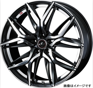 【個人宅発送可能】Weds ウェッズ 17×7.0J +47 5穴 PCD100 PBMC ホイール 1本 LEONIS LM レオニス レオニス・エルエム (40810)