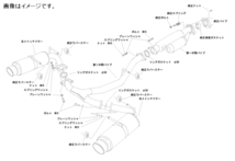 個人宅発送可能 HKS ハイパワー スペックL2 マフラー HI-Power SPEC-LII TOYOYTA GR86 3BA-ZN8 FA24 21/10- (32016-AF101)_画像1