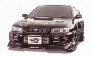 自動車関連業者直送限定 トラスト GReddy エアロ フロントスカート ウレタン スバル インプレッサ GC8 Ver.5/6 (17060022) 個人宅不可