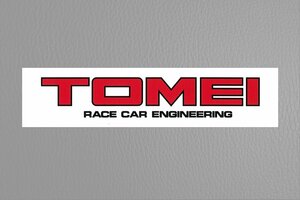 個人宅発送可能 TOMEI 東名パワード TOMEI STICKER グッズ TOMEI '80 ステッカー アクセサリー ロゴ タイプ ホワイト (761034)