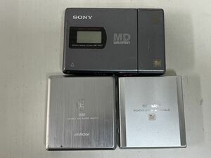 3h MDウォークマン SONY ソニー MZ-R4ST SHARP シャープ MD-J Victor ビクター XM-C11 ポータブル MDプレーヤー 