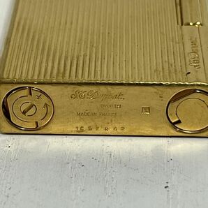 4h S.T.Dupont デュポン ガスライター ギャッツビー 喫煙具 喫煙グッズ ゴールドの画像5