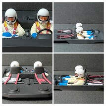 OP.1491 1/10RC ラリーカー コクピットセット 54491 rally car cockpit ラリーカー コクピット 塗装済 組み立て後 未走行 カット済み_画像2