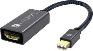Mini DisplayPort-HDMI 変換アダプタ, iVNKY1080P@60Hz/20cm】Minidisplaypor