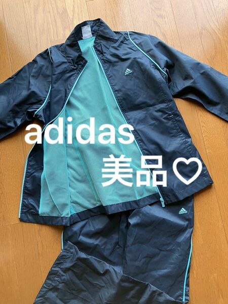 上下セット　adidas ウインドブレーカー