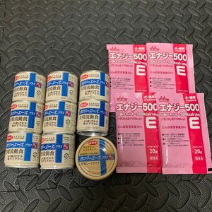 カロリーエースプラス流動食×8缶 ムースタイプ×1缶 エナジー500×4袋