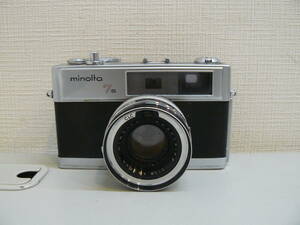 【30636】●シャッター切れます！　minolta 　ミノルタ　HI-MATIC　7S　フィルムカメラ　ジャンク扱い