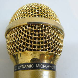 30699●takt ダイナミックマイク DYNAMIC MICROPHONE TM-530G/COLUMBIA DM-65 カラオケマイク2本セット 動作未確認の画像8