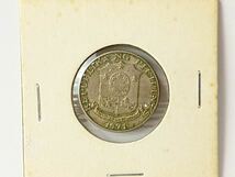 T403 フィリピン 1972年1ペソ硬貨[8枚] 、２５センタボ硬貨［1枚］（1962年）、25センティモス硬貨［2枚］1971年 合計11枚_画像9
