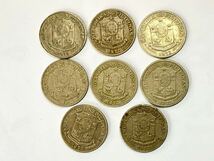 T403 フィリピン 1972年1ペソ硬貨[8枚] 、２５センタボ硬貨［1枚］（1962年）、25センティモス硬貨［2枚］1971年 合計11枚_画像3