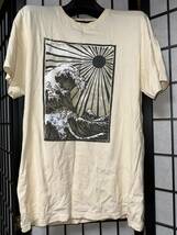 難あり　クイックシルバー　Tシャツ　北斎　神奈川沖浪裏　Lサイズ_画像1