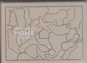 ★Mr.Children★HOME TOUR 2007★DVD2枚組★初回限定生産仕様（透明スリーブケース・ジグソーパズル仕様）★