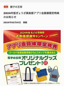 【非売品 新品 未使用 未開封】餃子の王将 2024年 ぎょうざ倶楽部 お客様感謝キャンペーン！ 膝掛け ブランケット クッション