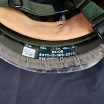 ドイツ連邦軍 放出品 M826 ヘルメット 実物 ドイツ軍 BW #S-7777_画像6