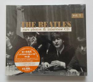 ビートルズ（BEATLES）/レア・フォト ＆ インタビューＣＤ vol.１（日本盤限定番号入り）