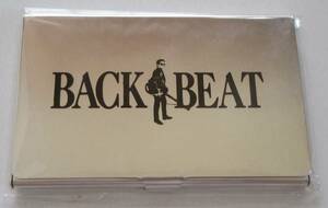【未使用品】ビートルズ（BEATLES）関連の映画「BACK BEAT」の名刺入れ
