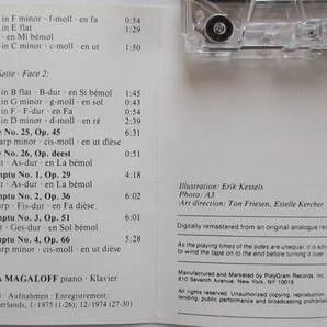 クラシック音楽カセットテープ３本「ショパン（CHOPIN）」「バッハ（BACH）【２本】」の画像5