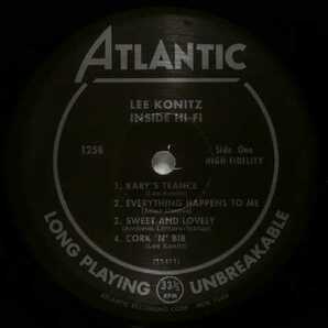 Inside Hi-Fi / Lee Konitz(LP) インサイド・ハイファイ / リー・コニッツ ATLANTIC US盤の画像3