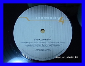 Mercury 4 / Every Little Step/♪Bobby Brownカヴァー/5点以上で送料無料、10点以上で10%割引!!!/12'