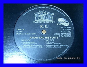 R.E. / A Man And His Flute/US Original/5点以上で送料無料、10点以上で10%割引!!!/12'