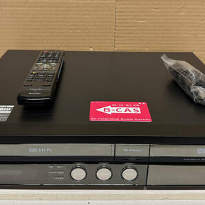 【名機！ 安心！整備済み、美品 】 SHARP 「DV-ACV52」 VHS一体型ビデオデッキ、DVDレコーダー、ダビング10 【 完動品、動作保証 】