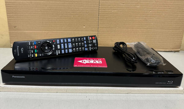 【 安心！整備済み良品 】 上位機 Panasonic 【 DMR-BRW1020 】 1TB、15倍録画/外付HDD/2番組録画/スカパー/3D再生/無線LAN 【完動保証】