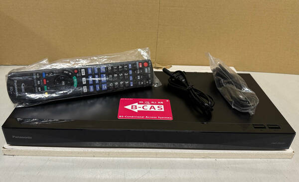 【 安心！整備品 】 おうちクラウドディーガ Panasonic 【 DMR-2W200 】15倍録画/外付HDD/2番組録画/スカパー/3D再生 【 完動保証 】2020年