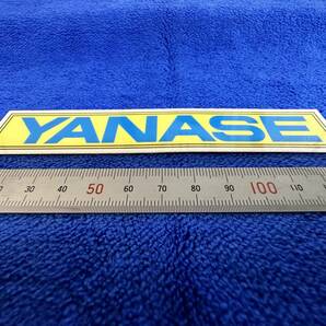 YANASE ヤナセ ステッカー デカール 未使用品 レーザー刻印有の画像2