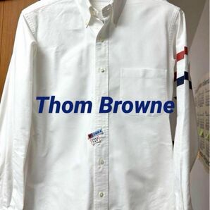 ★極美品★Thom Browne トムブラウントリコロールバー シャツ