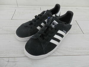 アディダス CAMPUS C adidas 20cm ジュニア シューズ スニーカー キャンパス ブラック×ホワイト 靴【B411】