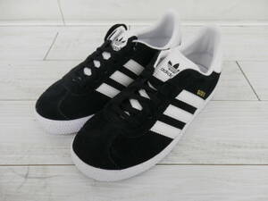 adidas アディダス GAZELLE C ガゼル オリジナルス ジュニア 約21.5cm ローカット スニーカー 子供 キッズ レディース メンズ 靴【B430】