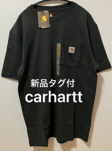 新品未使用タグ付　carhartt カーハート　ポケット付きTシャツ オーバーサイズ ビッグシルエット K 87