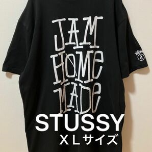 STUSSY ステューシー オーバーサイズTシャツ　ビッグプリント　JAM HOME MADE