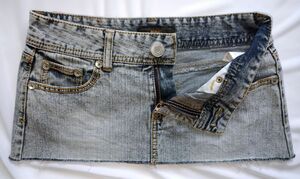  super micro Mini stretch Denim. Mini ska S size. short ..