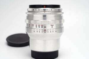 46【良上品 超希少】M42 Carl Zeiss Jena Tessar 2,8/80mm ツァイス テッサー 1953年製 f2.8 プリセットマニュアル