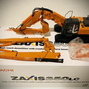 新品 日立 建機 HITACHI ZAXIS 350LCK 解体機 1/50 スケール モデル ミニチュア 住友 キャタピラー コベルコ コマツ ZX 重機の画像2