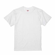 【ユナイテッドアスレ】新品未使用 5.6oz 無地 半袖Tシャツ ホワイト 白 2枚XL United Athle 500101 ハイクオリティー 男女兼用_画像2