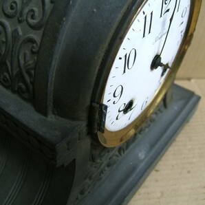 中古 ANSONIA アンティーク 置時計 アンソニア ＵＳＡ 未確認ジャンク品の画像5
