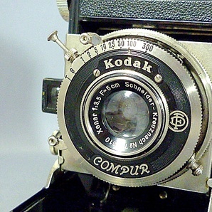 ヴィンテージ☆レチナ第一号機 RETINA Type117 Xenar3.5/50 良品 美品 1934年 ショートレリーズ付の画像5