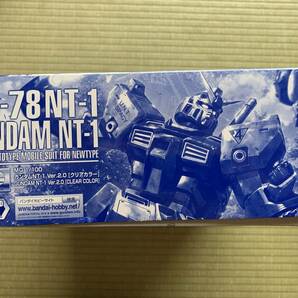 イベント限定品 1/100 MG ガンダムNT-1 Ver.2.0 （クリアカラー）NT-1本体のみ（欠品パーツあり）（ジャンク品）バンダイ製の画像4