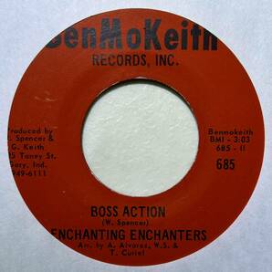 Enchanting Enchanters 「No One In This World / Boss Action」 funk45 soul45 deep funk 7インチの画像2