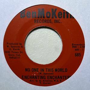 Enchanting Enchanters 「No One In This World / Boss Action」 funk45 soul45 deep funk 7インチの画像1