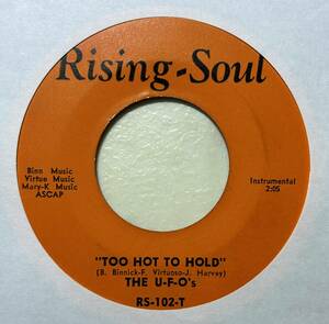 The U-F-O's 「Too Hot To Hold / La-La Means I Love You」 funk45 soul45 deep funk 7インチ ドラムブレイク