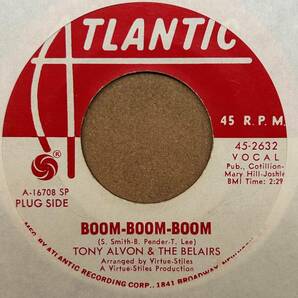 Tony Alvon & The Belairs 「Boom-Boom-Boom / Sexy Coffee Pot」 funk45 soul45 deep funk 7インチ