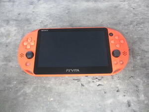  Sony PS VITA body orange series /PCH-2000/ operation not yet verification Junk /PlayStation Vita