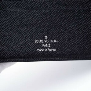 【新品同様】 ルイヴィトン Louis Vuitton ダミエ グラフィット ポルトフォイユ フロリン 黒系 2つ折財布 メンズ 1円 定価約7万 1072の画像10