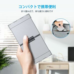 iClever Bluetooth ワイヤレス キーボード 折り畳み モバイルキーボード テンキー付き US配列 マルチペアリング Type-C充電 ipad の画像5