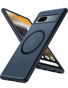 TORRAS Google Pixel 7a ケース半透明 指紋防止 マット感 黄変防止 マグセーフ対応 ピクセル 7a カバー Guardian-Mag Series ブラック