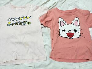 Tシャツ 女の子 絵本シリーズ ノンタン こぐまちゃん サイズ100